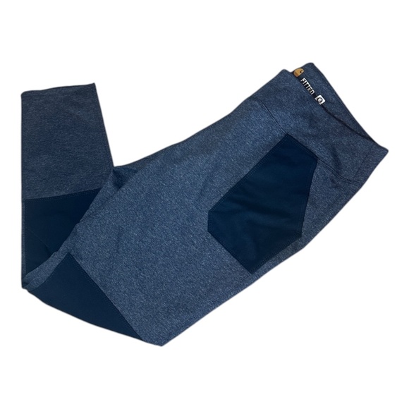 Carhartt 102482 979 Navy Heather Women's Force Midnight Pocket Legging XL(16/18) - Picture 3 of 4